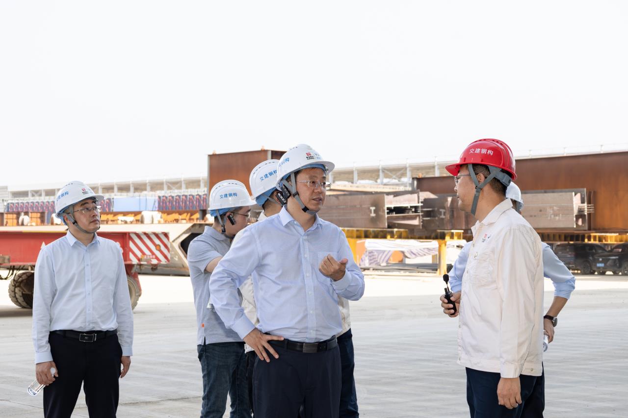 四川路桥党委委员、纪委书记焦利军 带队到交建集团项目一线调研指导工作